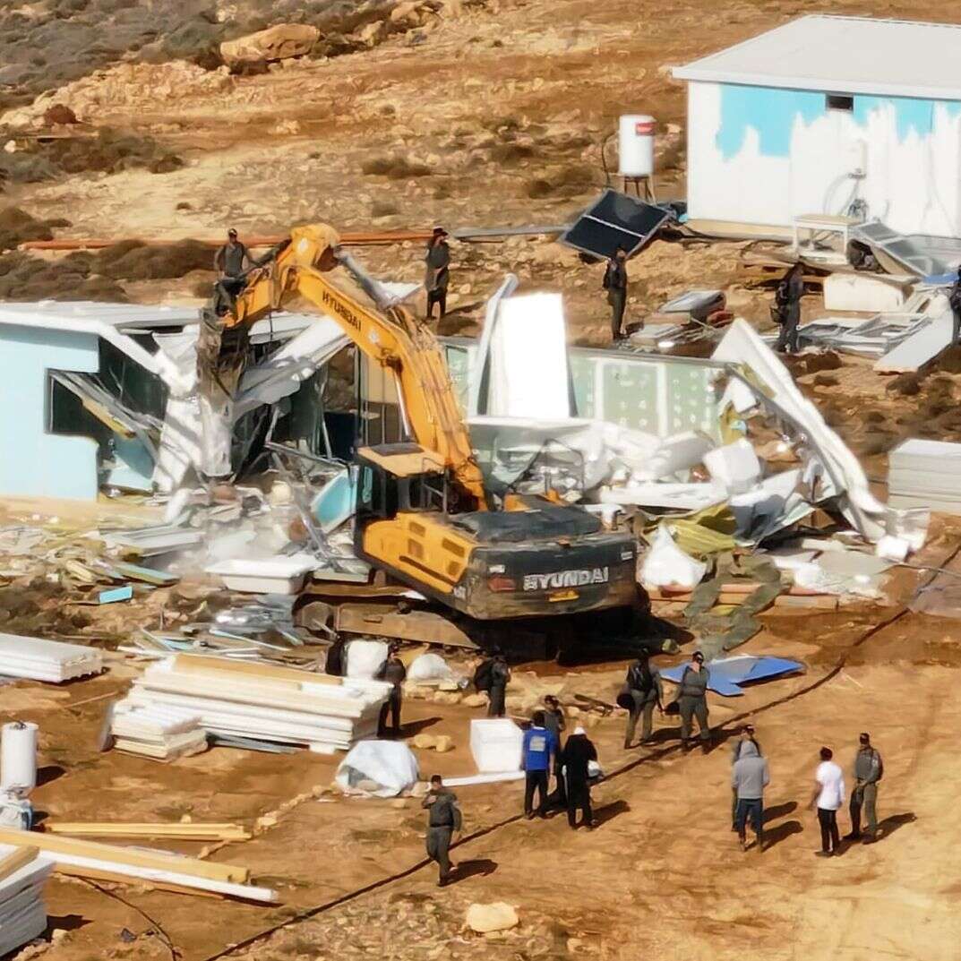 פינוי גבעת צור משגבי | קובי נתן/ TPS פינוי גבעת צור משגבי | קובי נתן/ TPS