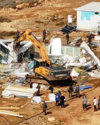 פינוי גבעת צור משגבי | קובי נתן/ TPS פינוי גבעת צור משגבי | קובי נתן/ TPS