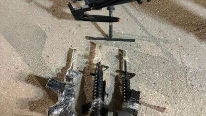 אמל"ח שנתפס בבניסיון הברחה בגבול מצרים | דובר צה"ל אמל"ח שנתפס בבניסיון הברחה בגבול מצרים | דובר צה"ל