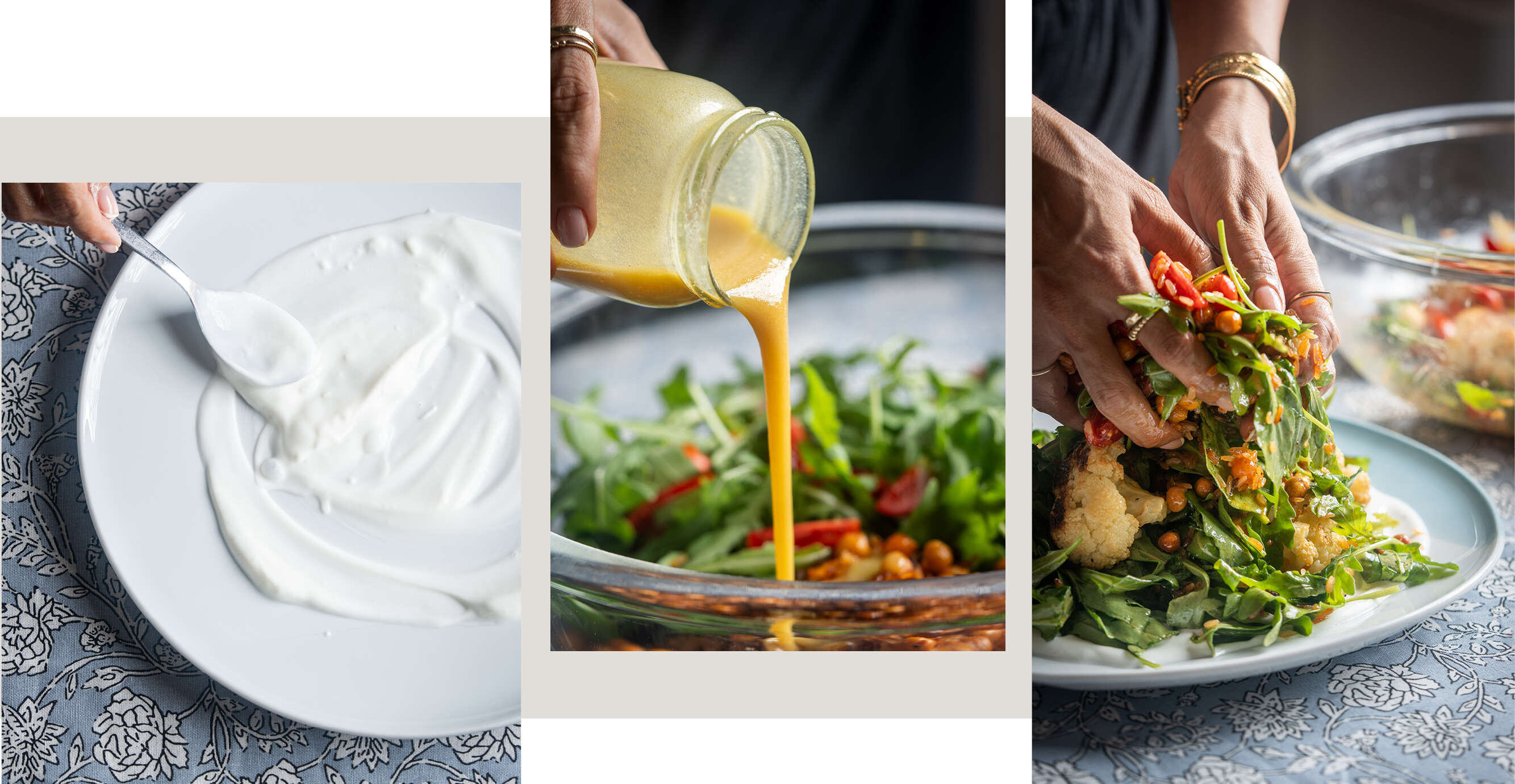 סלט כרובית וחומוס | גיא אשכנזי, Karela Agency סלט כרובית וחומוס | גיא אשכנזי, Karela Agency