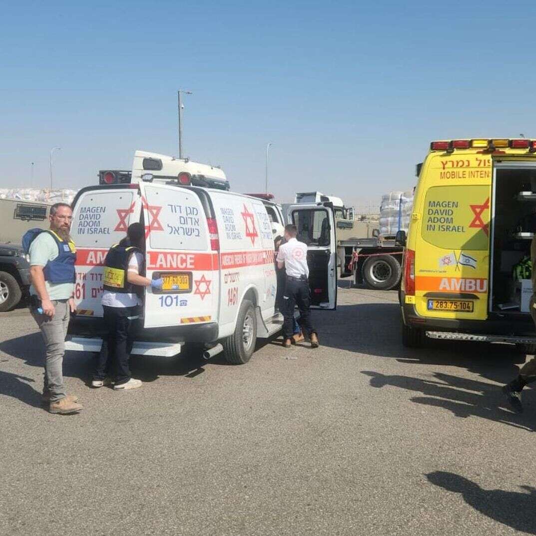 זירת הפיגוע בצומת גוש עציון | תיעוד מבצעי מד"א