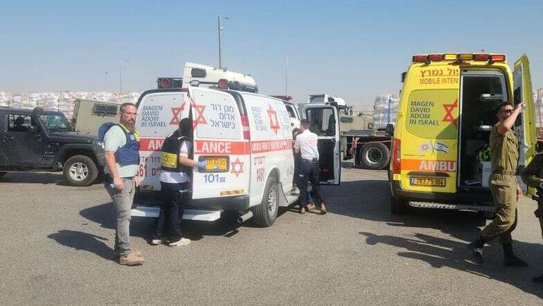 זירת הפיגוע בצומת גוש עציון | תיעוד מבצעי מד"א
