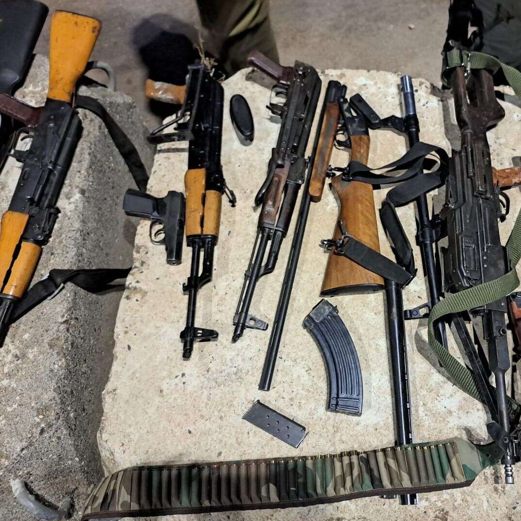 האמל״ח שנתפס | דוברות השב״כ