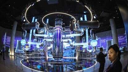 מיצג בפורום הבינ"ל של שבוע האטום העולמי במוסקבה, המוקדש לתעשיית הגרעין העולמית, 26 ספטמבר 2025 | AFP מיצג בפורום הבינ"ל של שבוע האטום העולמי במוסקבה, המוקדש לתעשיית הגרעין העולמית, 26 ספטמבר 2025 | AFP