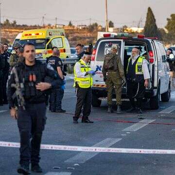 טורנדו בהתהוות. זירת הפיגוע בגוש עציון, השבוע | חיים גולדברג, פלאש 90