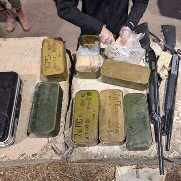 האמל״ח שנתפס | דוברות השב״כ