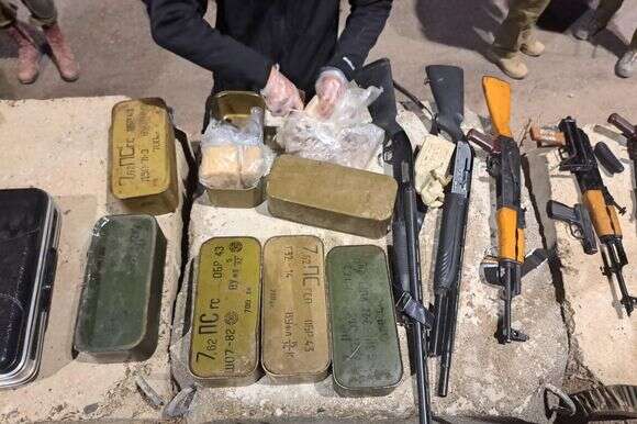 האמל״ח שנתפס | דוברות השב״כ