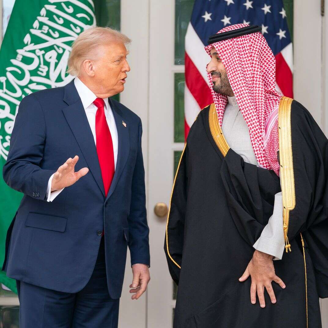 נשיא ארה"ב דונלד טראמפ ויורש העצר הסעודי מוחמד בן סלמאן | EPA