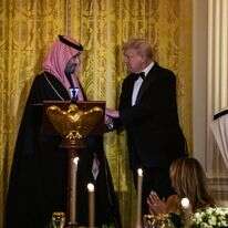 נשיא ארה"ב דונלד טראמפ ויורש העצר הסעודי מוחמד בן סלמאן | EPA נשיא ארה"ב דונלד טראמפ ויורש העצר הסעודי מוחמד בן סלמאן | EPA