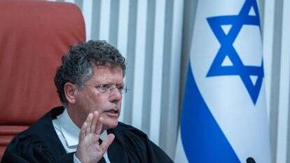 השופט יצחק עמית בדיון בביהמ"ש העליון | יונתן זינדל, פלאש 90 השופט יצחק עמית בדיון בביהמ"ש העליון | יונתן זינדל, פלאש 90