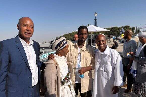 ח"כ משה סולומון בציון חג הסיגד בירושלים | ללא קרדיט ח"כ משה סולומון בציון חג הסיגד בירושלים | ללא קרדיט