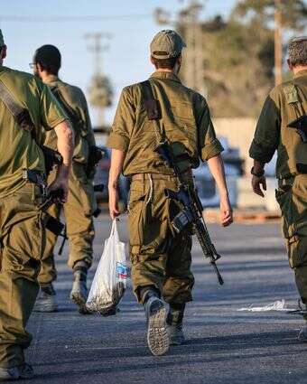 חיילי מילואים. אילוסטרציה | צפריר אבייב, פלאש 90