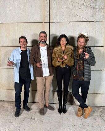 התקווה 6 בקבלת פרס אקו"ם | RUBINA