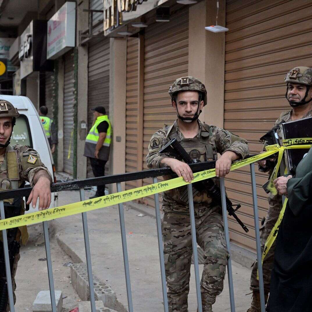 זירת חיסול רמטכ"ל חיזבאללה בביירות | EPA