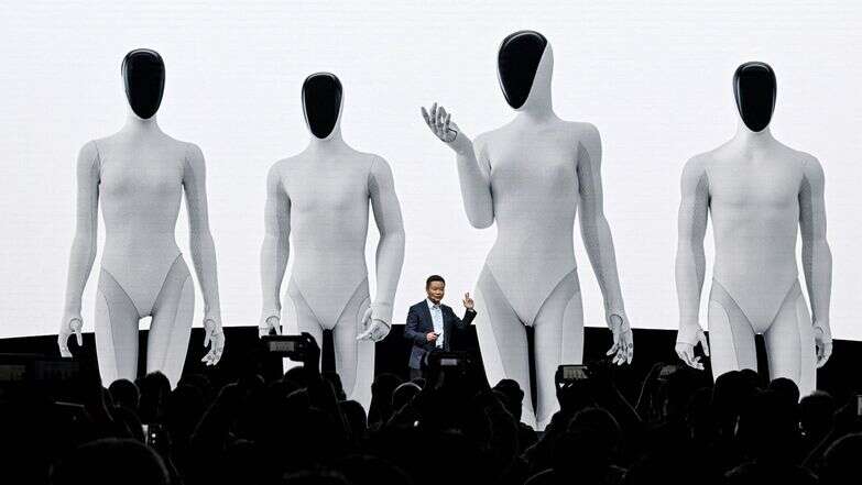 הרובוטים של Xpeng | AFP