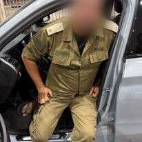 הנהג שנעצר | דוברות המשטרה