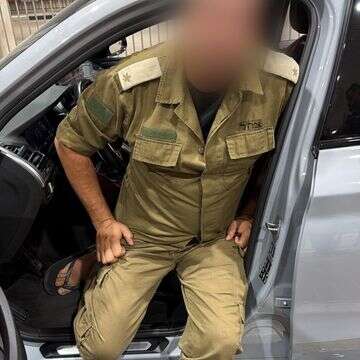 הנהג שנעצר | דוברות המשטרה הנהג שנעצר | דוברות המשטרה