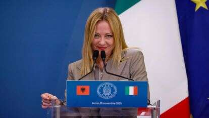 ג'ורג'ה מלוני, ראש ממשלת איטליה | EPA/FABIO FRUSTACI