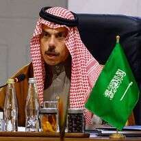 AFP | שר החוץ הסעודי, פייסל בן-פרחאן
