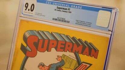 גיליון מספר 1 של סופרמן של DC קומיקס | AP/טוני גוטיירז