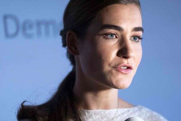 מנהיגת מפלגת FvD בת ה־28, לידווי דה ווס | AFP