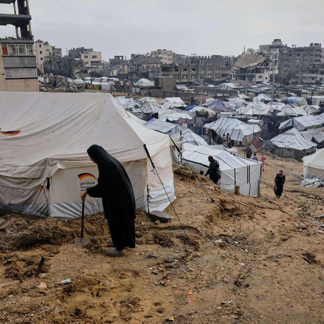 מחנה פליטים בעזה | AP Photo/Jehad Alshrafi מחנה פליטים בעזה | AP Photo/Jehad Alshrafi