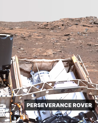 סלפי של הרובר על מאדים | צילום מסך מיוטיוב