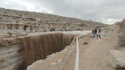 שיטפון בעין מעריף בנגב, השבוע | עציון רייכנר