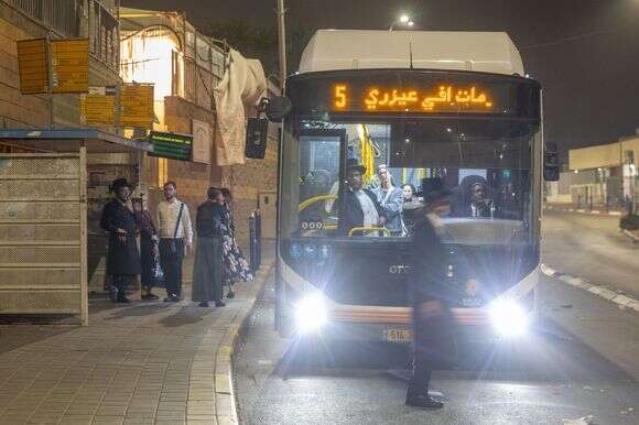 תחבורה ציבורית בבית־שמש. אילוסטרציה, למצולמים אין קשר לכתבה | יוסי אלוני