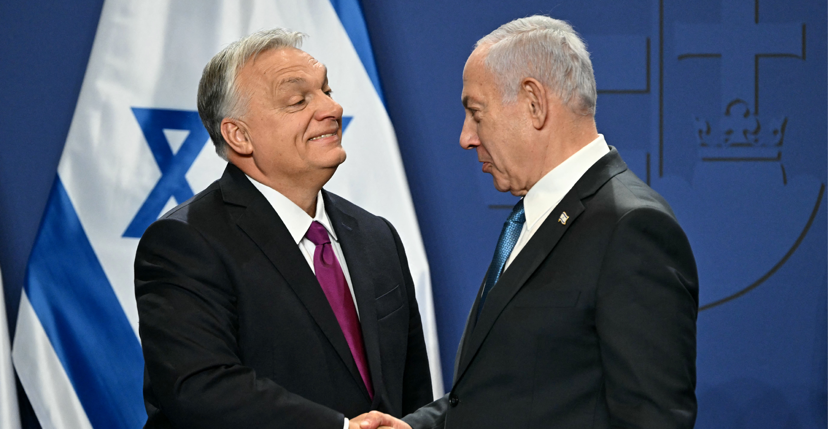 חברות שבזכותה לא קיים טרנד שנאת יהודים בהונגריה. נתניהו ואורבן בביקור ראש הממשלה בבודפשט, בחודש אפריל | איי.אף.פי