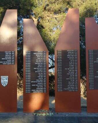 אנדרטה לנופלי גדוד "עז 77" | נדב חיימוביץ', החברה להגנת הטבע