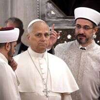 האפיפיור ליאו ה־14 מסרב להתפלל במסגד הכחול | EPA/ALESSANDRO DI MEO