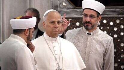 האפיפיור ליאו ה־14 מסרב להתפלל במסגד הכחול | EPA/ALESSANDRO DI MEO