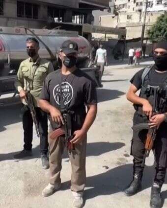 שוטרים של החמאס בעזה, לפני כחודשיים | צילום מסך מיוטיוב - רויטרס שוטרים של החמאס בעזה, לפני כחודשיים | צילום מסך מיוטיוב - רויטרס