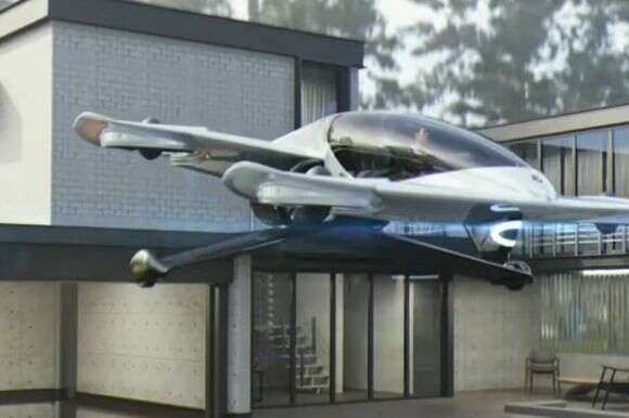 מונית מעופפת | צילום מסך מיוטיוב