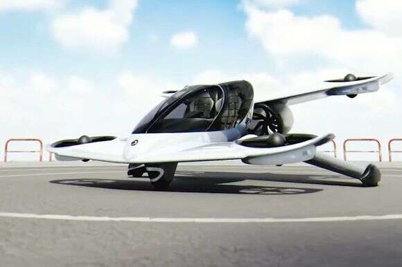 מונית מעופפת | צילום מסך מיוטיוב