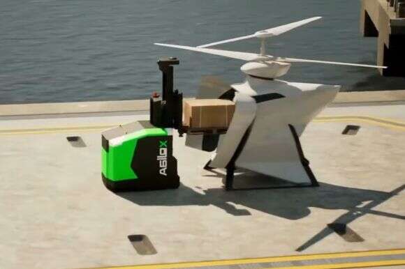 רחפן משלוחים גדול | צילום מסך מיוטיוב