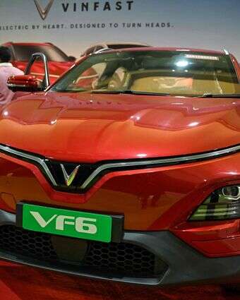 כלי רכב חשמליים של חברת VinFast | AFP