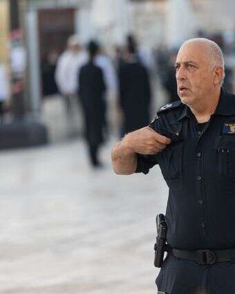 אמיר ארזני, מפקד מחוז ירושלים | חיים גולדברג - פלאש 90