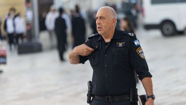 אמיר ארזני, מפקד מחוז ירושלים | חיים גולדברג - פלאש 90