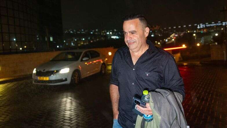 ניצב מני בנימין סיום חקירתו במח"ש | יונתן זינדל / פלאש 90