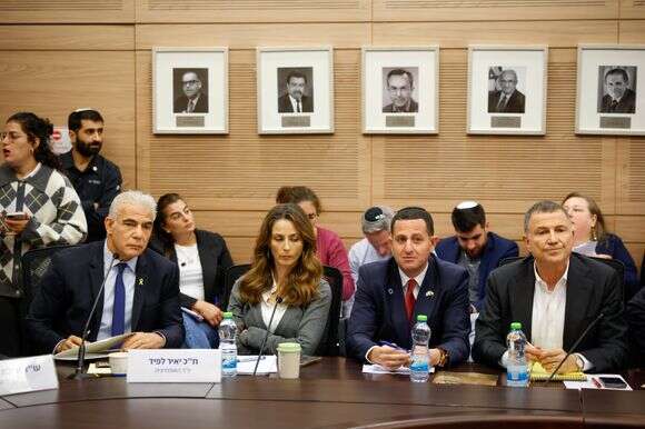 הדיון על חוק הגיוס בוועדת החוץ והביטחון | דוברות הכנסת - נועם מושקוביץ