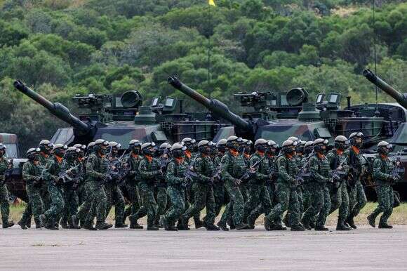 כוחות של צבא טייוואן | EPA כוחות של צבא טייוואן | EPA