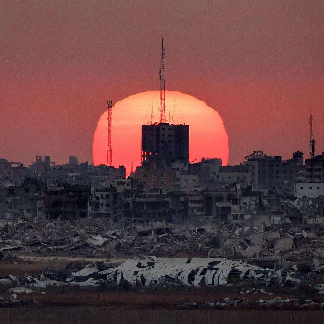מבט על עזה מהעוטף | AFP