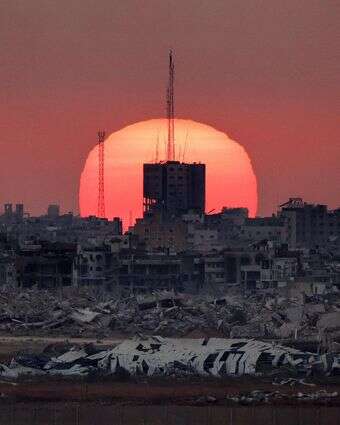 מבט על עזה מהעוטף | AFP