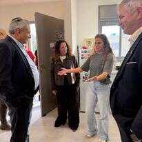 השרים קיש ואלקין בחנוכת השכונה למורים | מועצה אזורית חבל אשכול