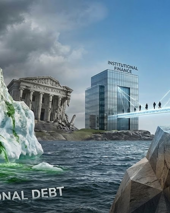 היחלשות הדולר והבנקים המרכזיים לעומת הקריפטו | נוצר באמצעות AI היחלשות הדולר והבנקים המרכזיים לעומת הקריפטו | נוצר באמצעות AI