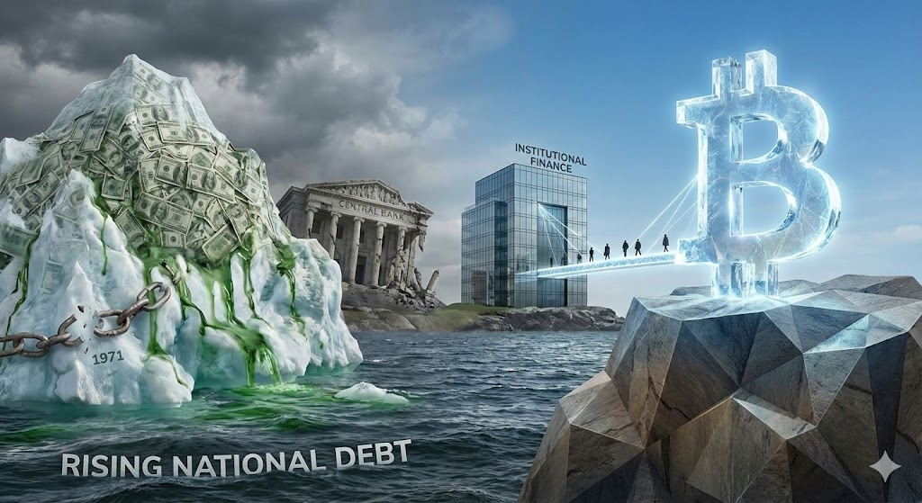 כשהדולר הופך לנייר: מדוע הביטקוין הוא רכיב חובה בתיק השקעות מודרני