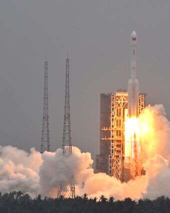 סוכנות החלל הסינית | EPA/XINHUA / GUO CHENG CHINA OUT / בריטניה ואירלנד OUT