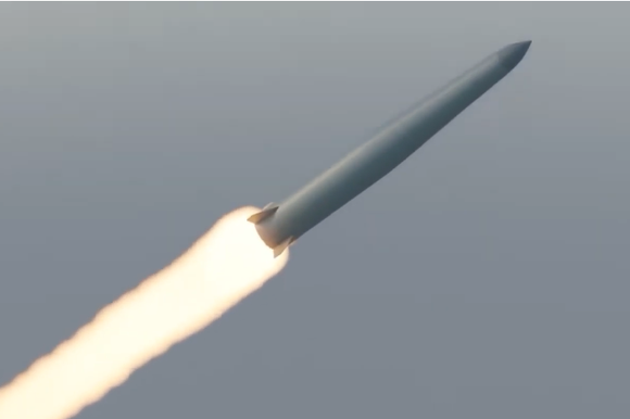 טיל היפרסוני | צילום מסך מיוטיוב